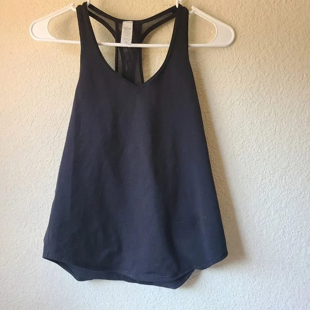 Ivivva Black Sleeveless Girls Tank Top Size 14